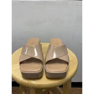 Jeffrey Campbell Bubblegum WOMEN Platform Sandal Size 6